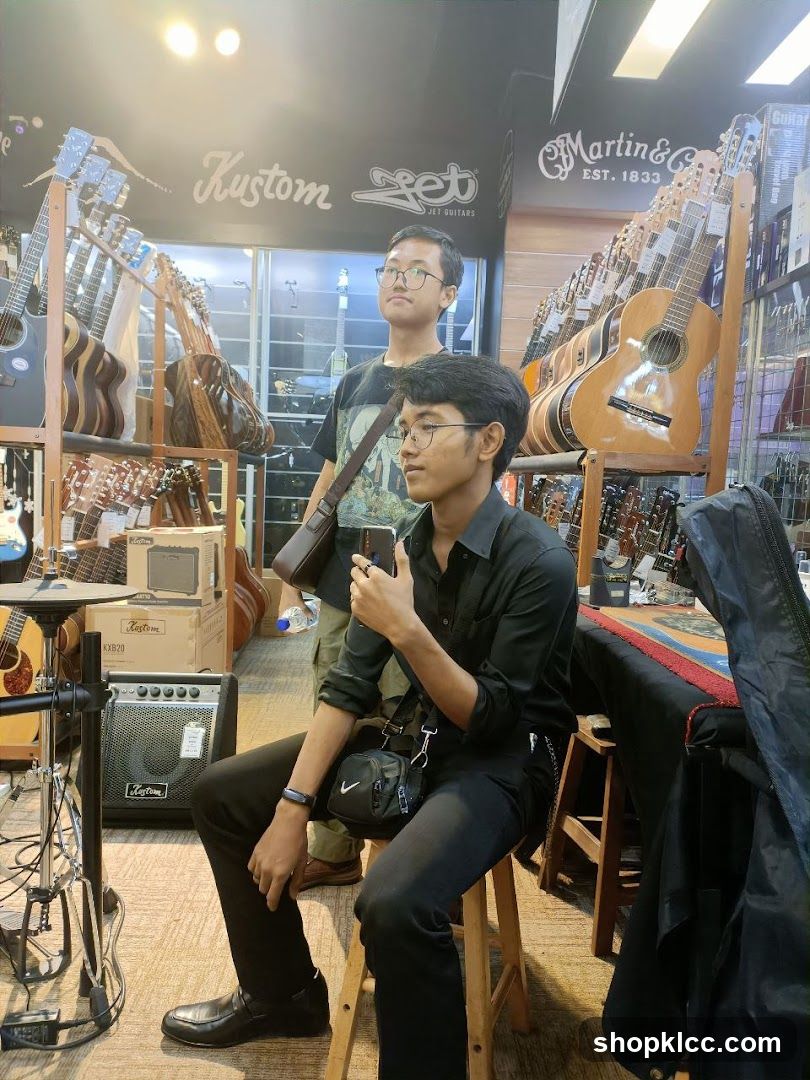 Guitar Store Interior