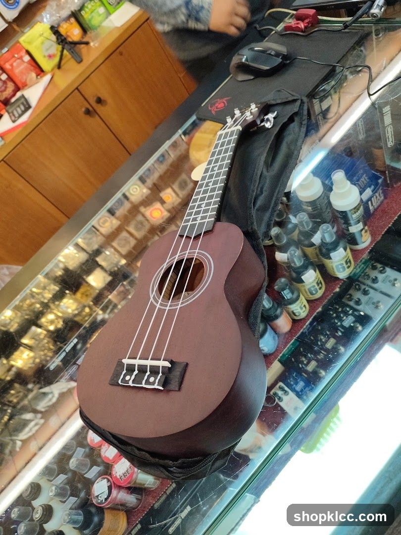 Ukulele on Display