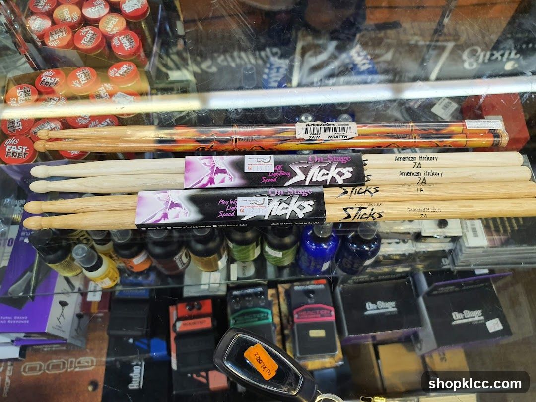 Drumsticks and Accessories