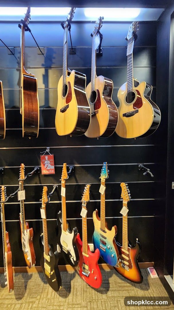 Guitars on Display