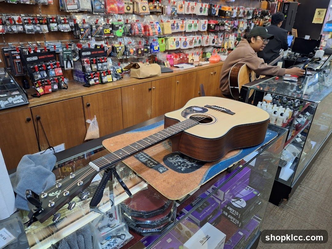 Guitar Shop Interior