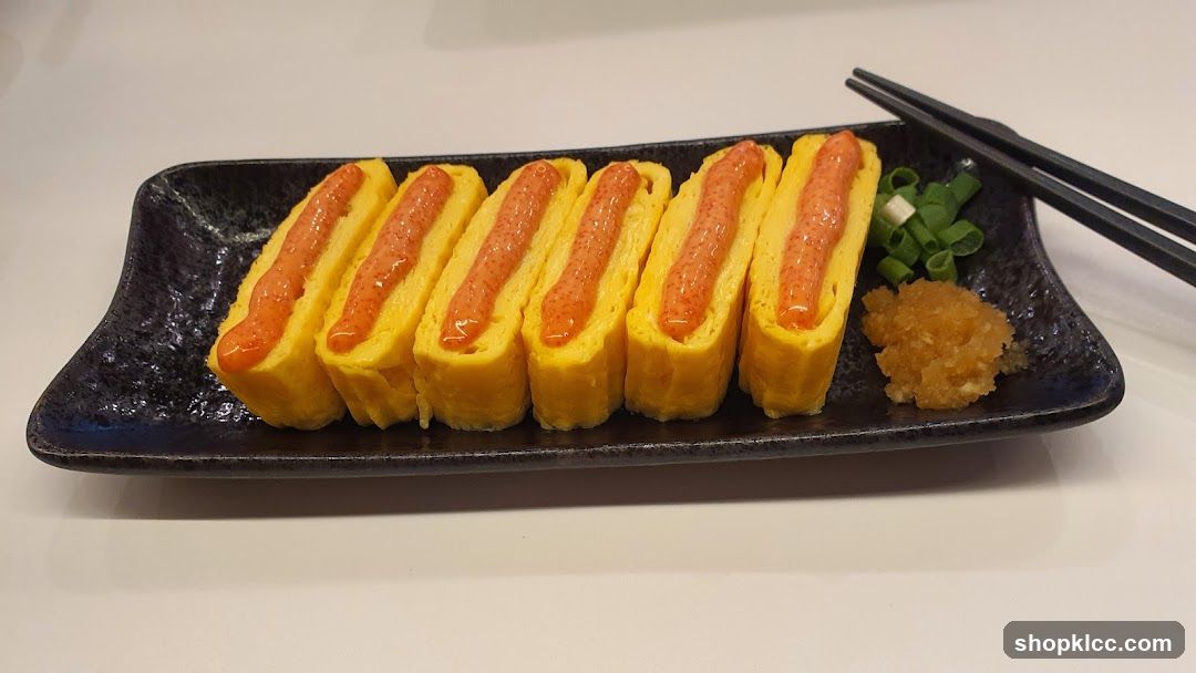 Tamagoyaki with Mentaiko