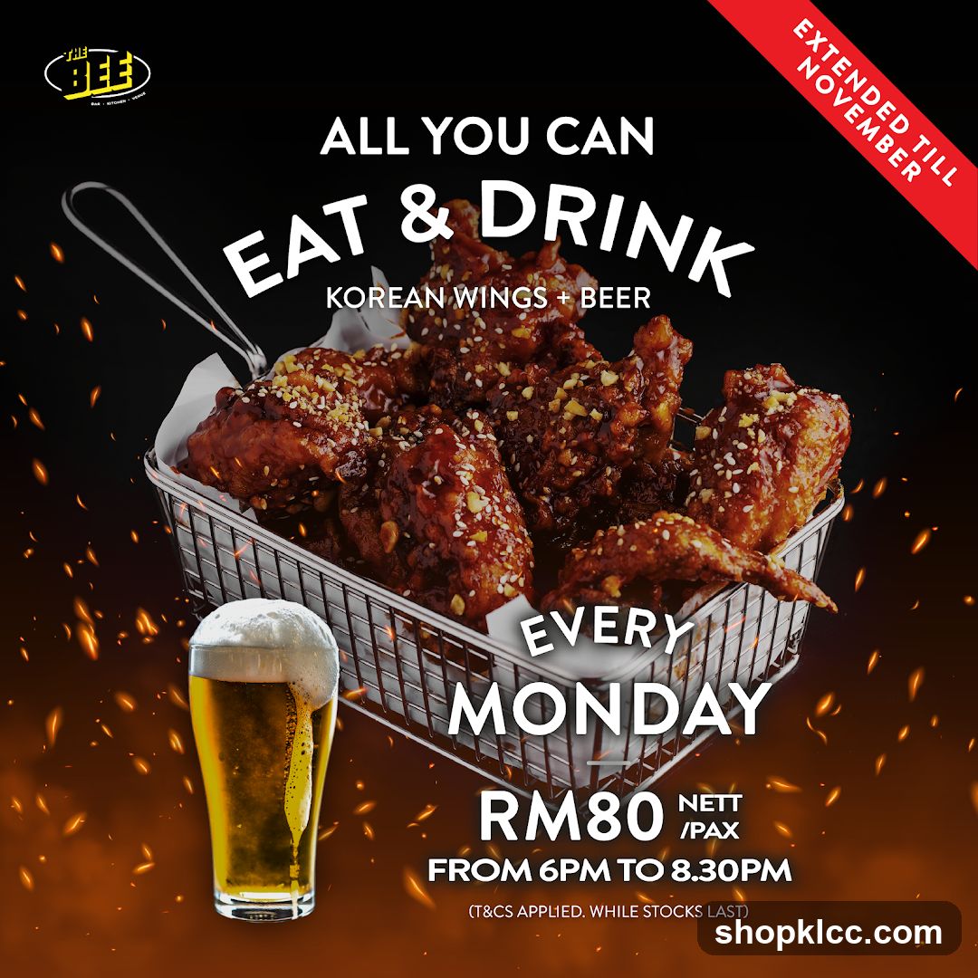 All You Can Eat & Drink Korean Wings + Beer