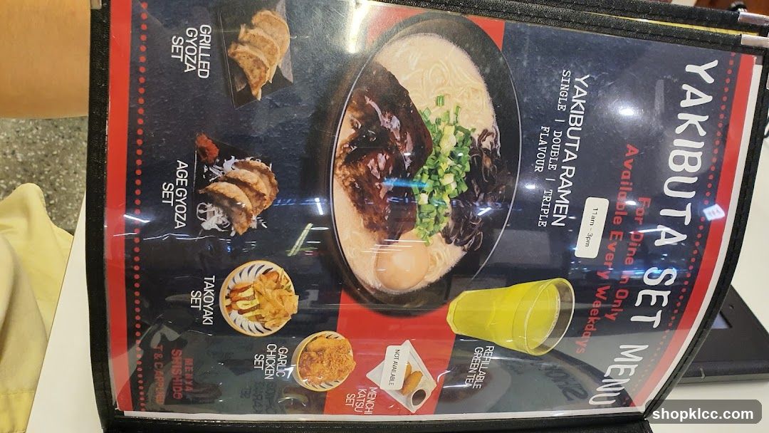 YAKIBUTA SET MENU