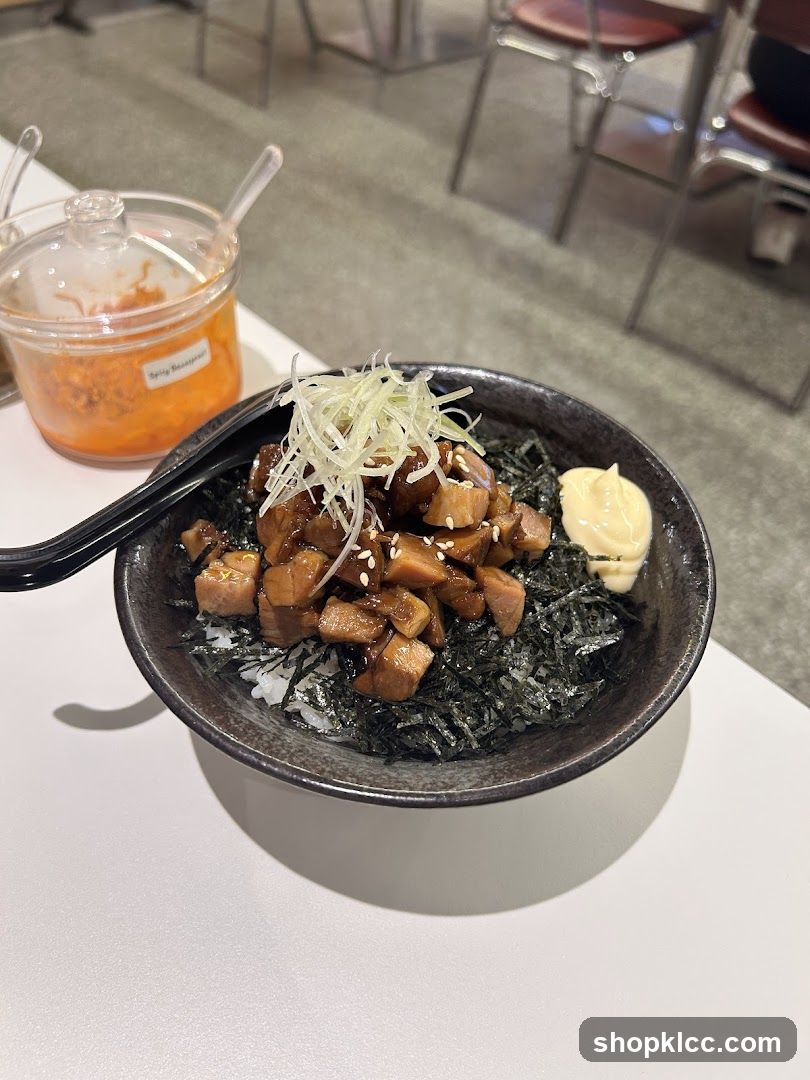 Donburi with Toppings