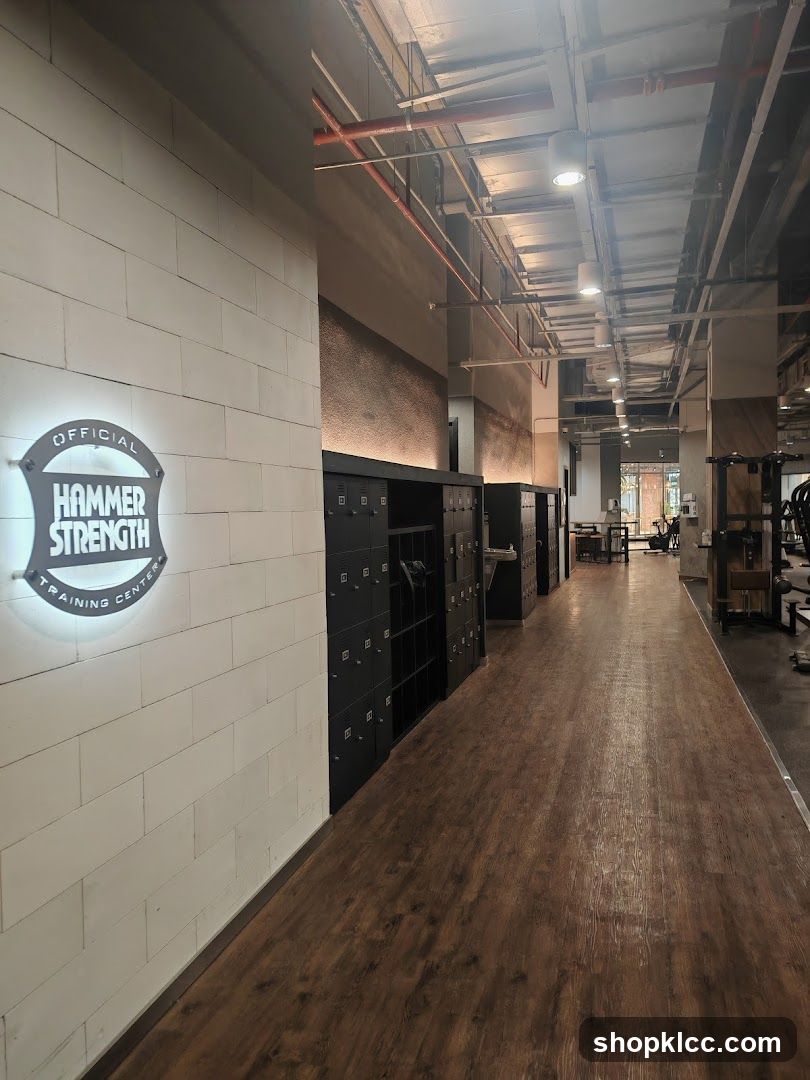 Hammer Strength Training Center Hallway