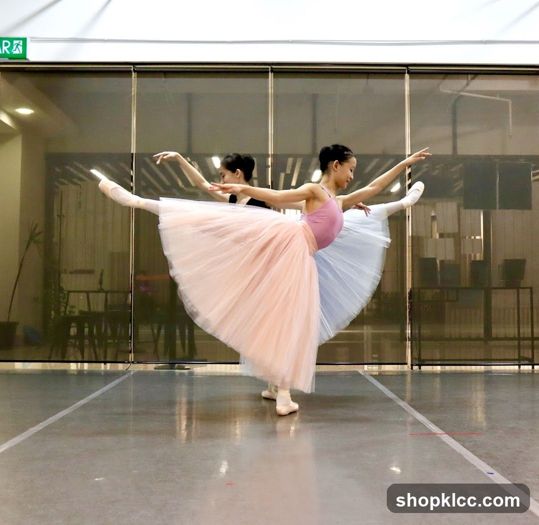 Ballet Dancers Practicing