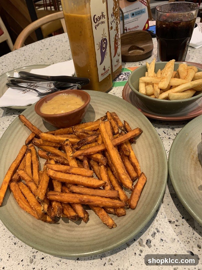 Nando's Peri-Peri Fries and Sauce