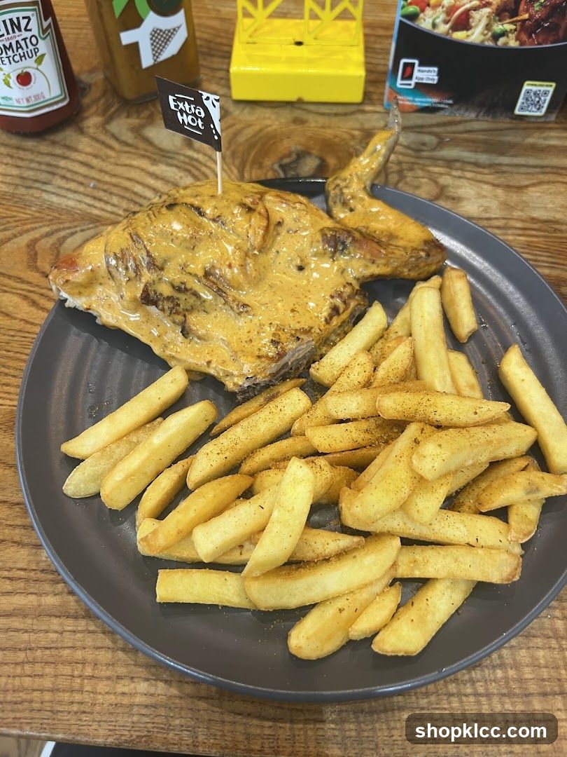 Half Chicken with Fries