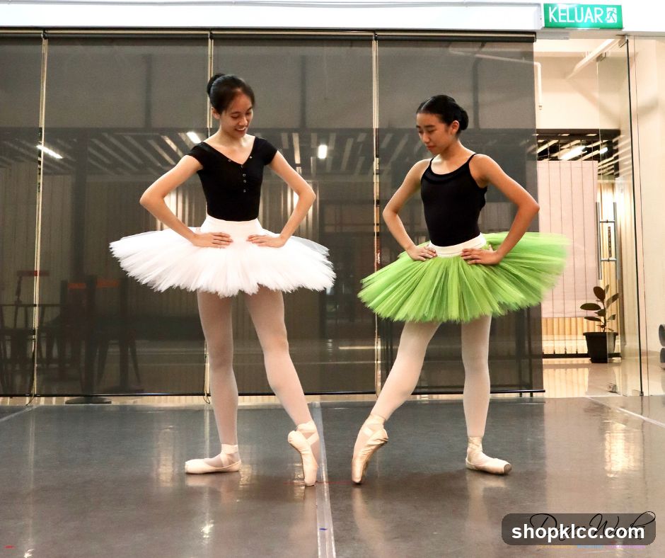 Ballet Dancers Posing