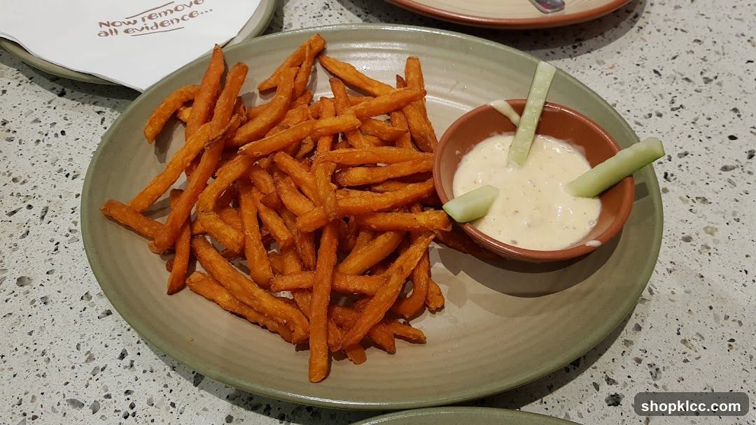Sweet Potato Fries with Dip