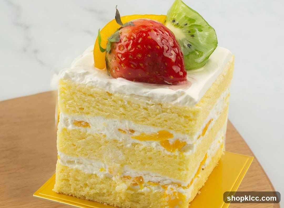 Slice of Fruit Cake
