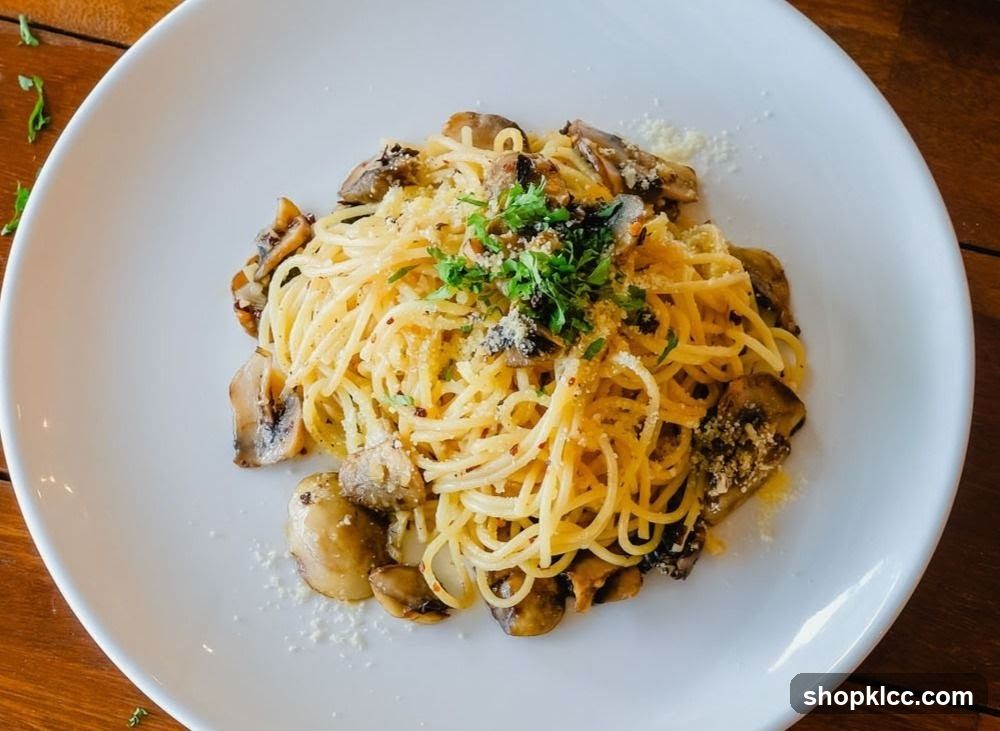 Mushroom Spaghetti