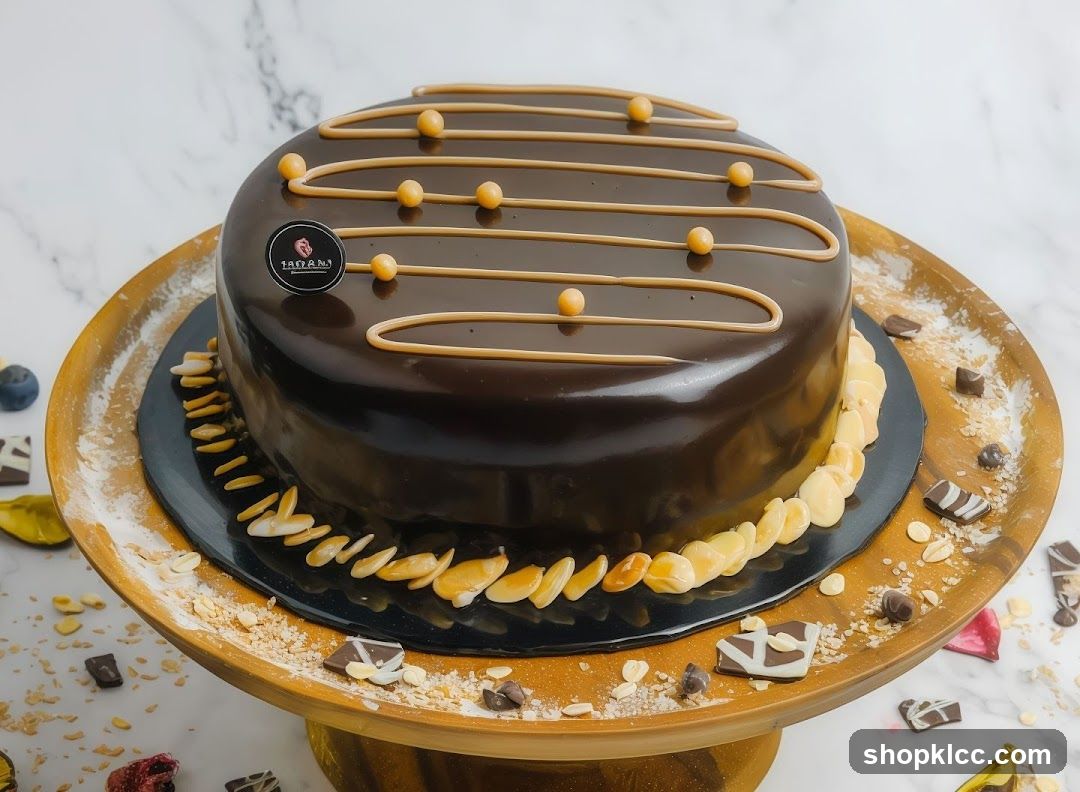 Chocolate Glazed Cake