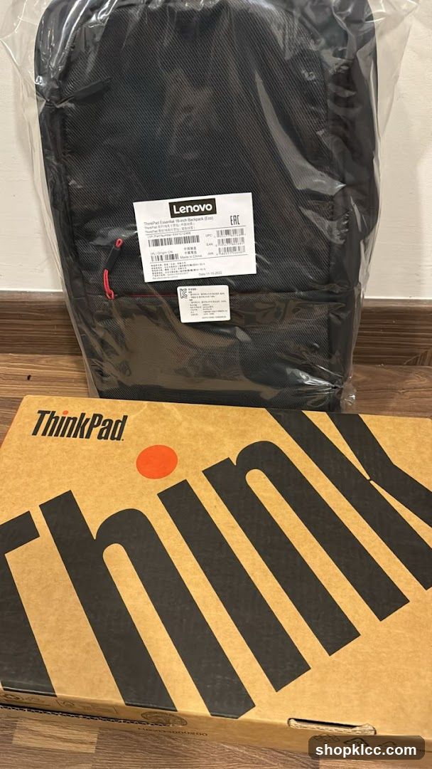 Lenovo ThinkPad Backpack and Laptop Box