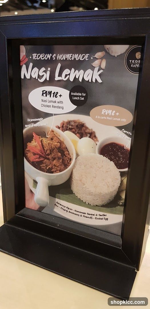 Tedboy's Homemade Nasi Lemak
