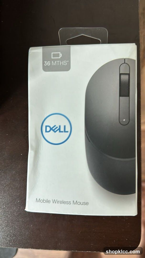 Dell Mobile Wireless Mouse Packaging