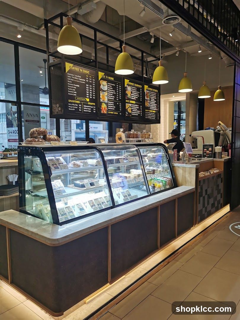 Cafe Counter with Menu Boards