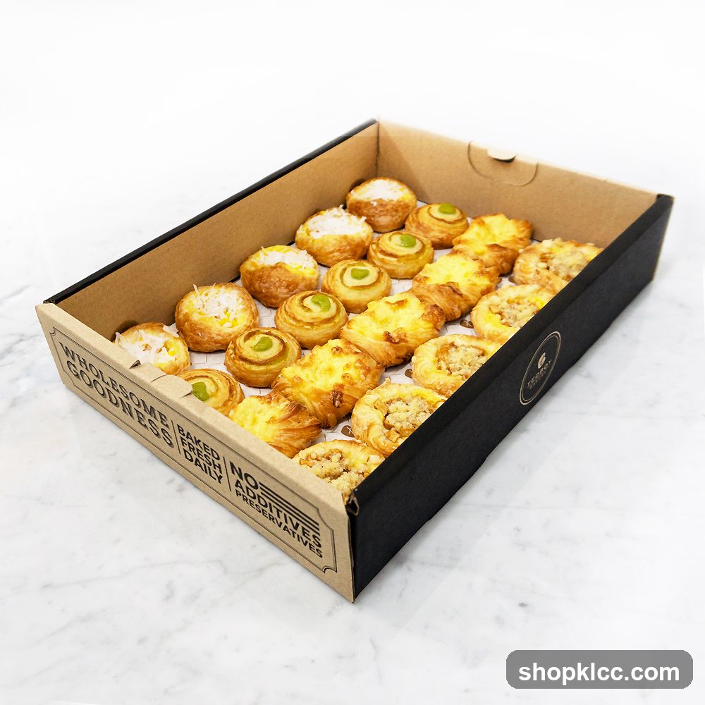 Assorted Pastries in a Box