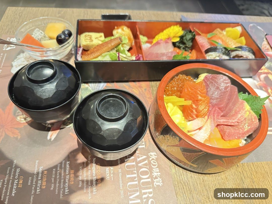 Japanese Food Spread