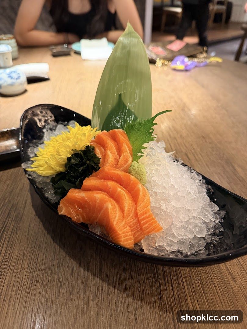 Salmon Sashimi Platter