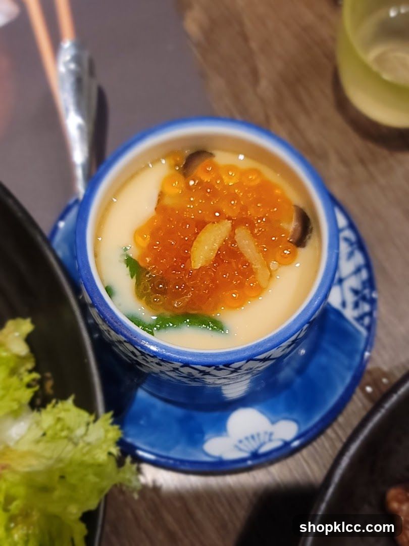Chawanmushi with Ikura