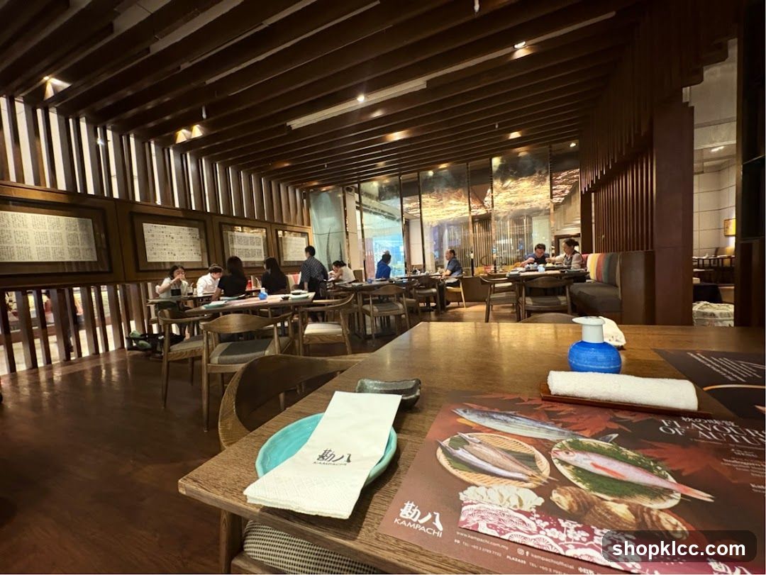 Restaurant Interior with Diners