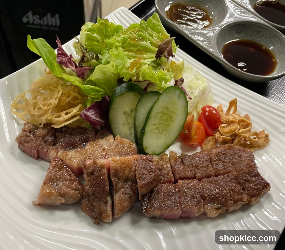 Steak and Salad