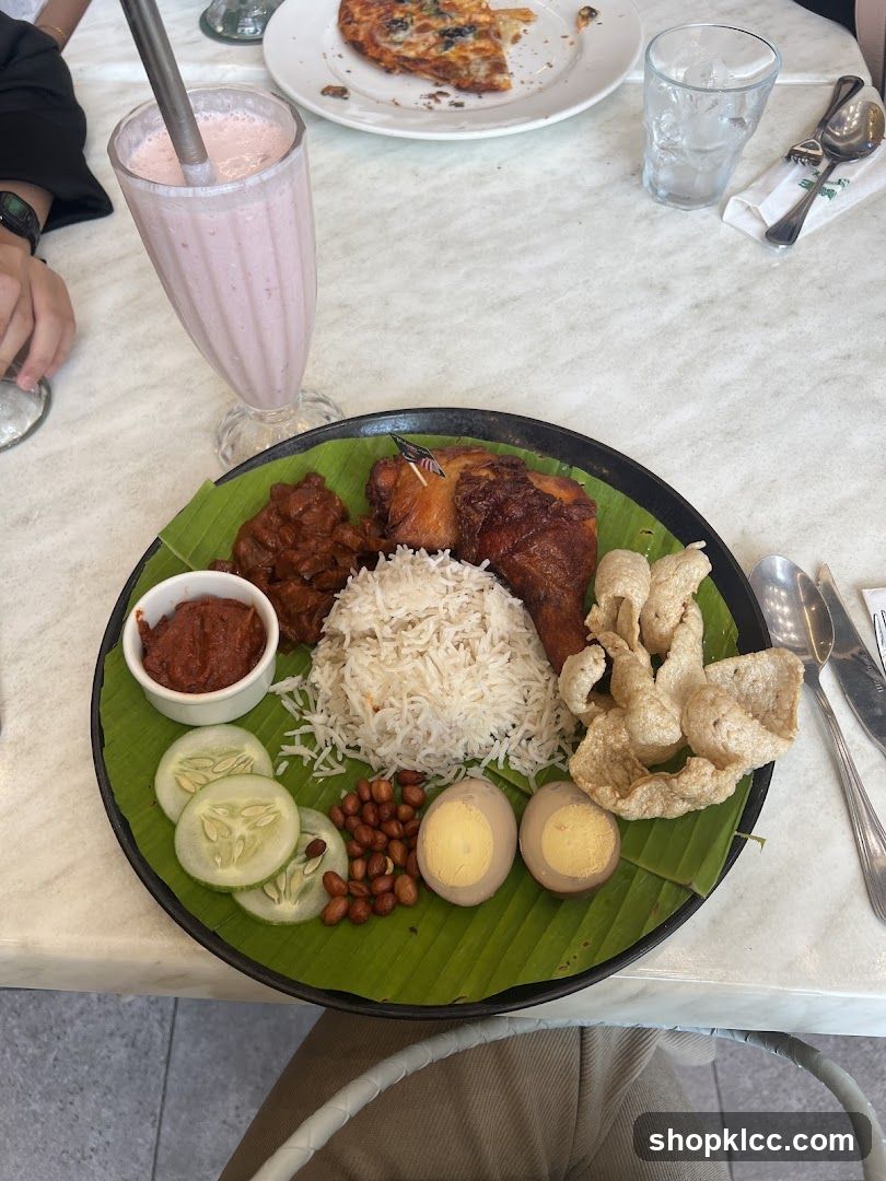 Nasi Lemak Platter
