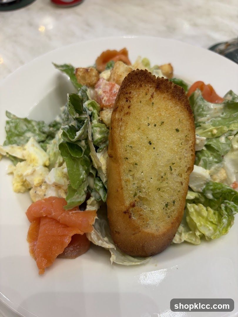 Salmon Caesar Salad