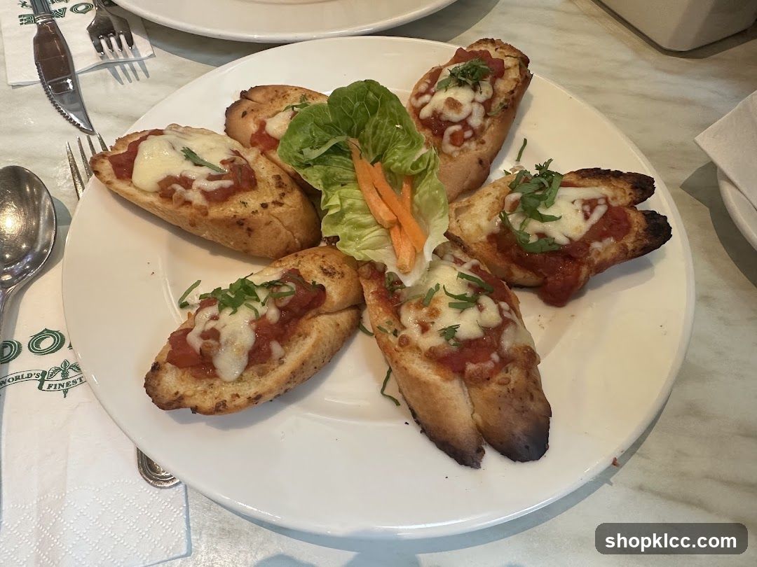 Bruschetta Appetizer