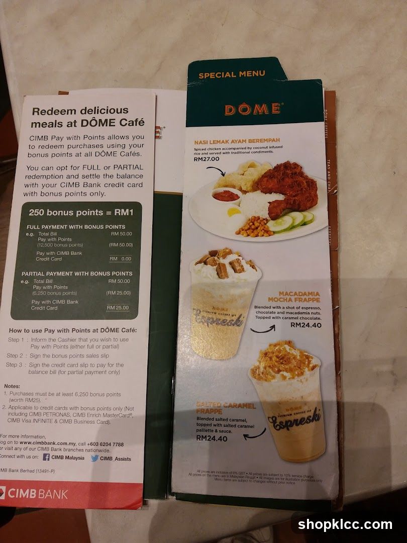 SPECIAL MENU
