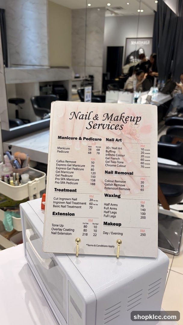 Nail & Makeup Services
