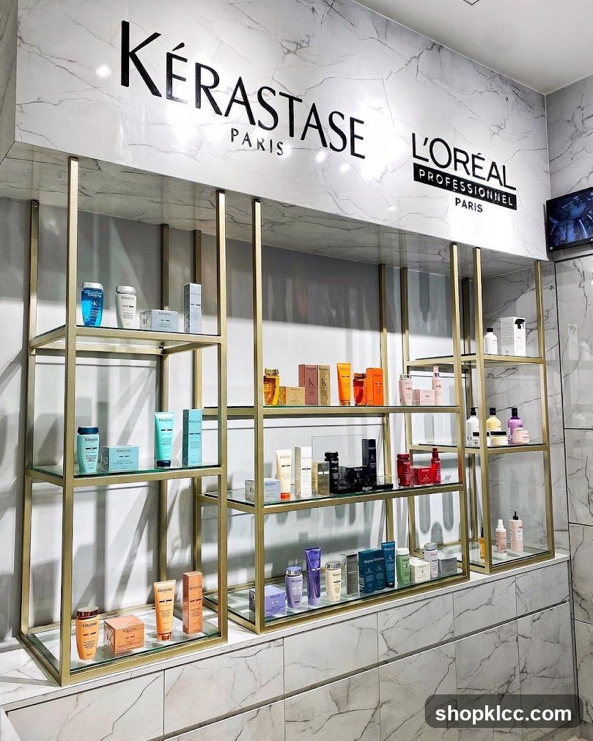 Kérastase and L'Oréal Professional Products Display