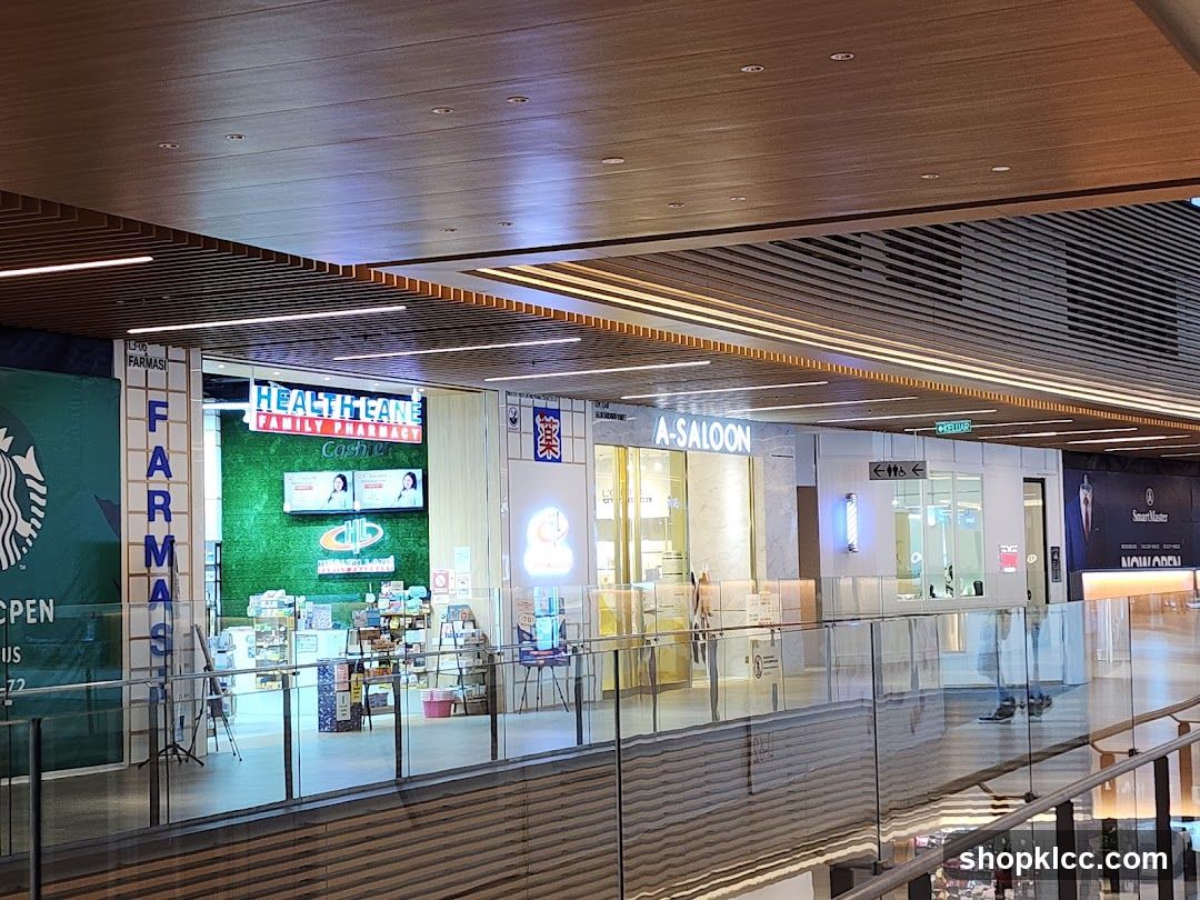 Mall Interior with Shops