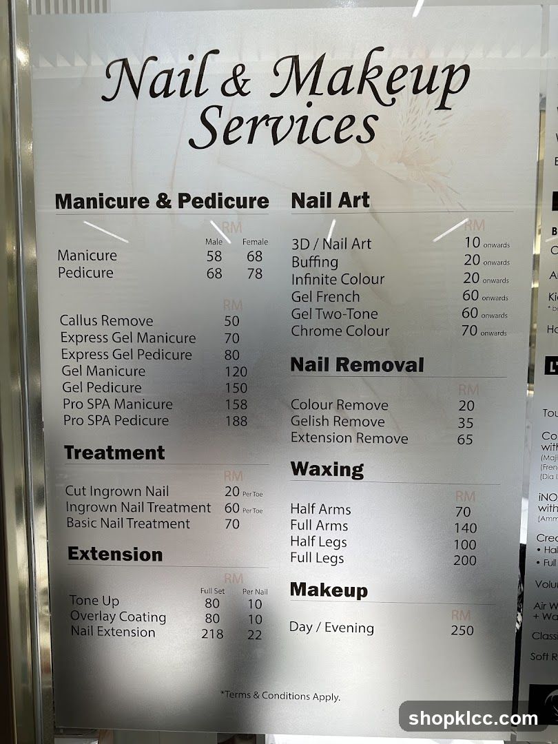 Nail & Makeup Services
