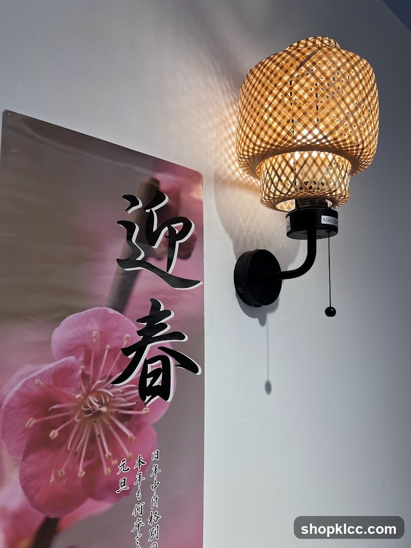 Wall Sconce and Poster