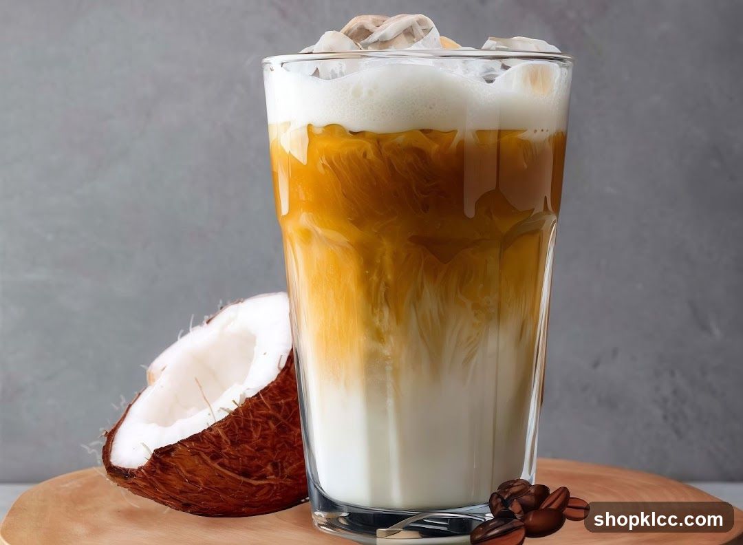 Iced Coconut Coffee
