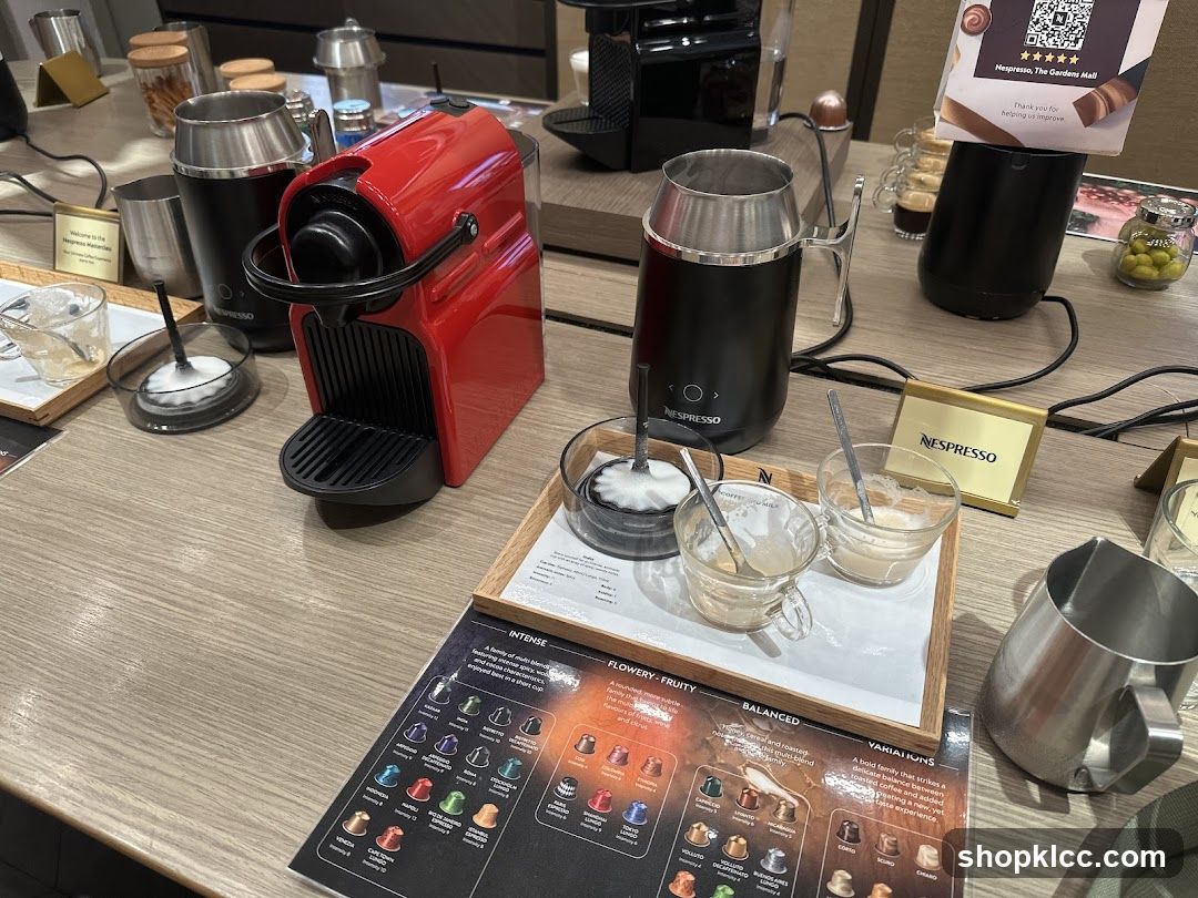 Nespresso Coffee Machine Display