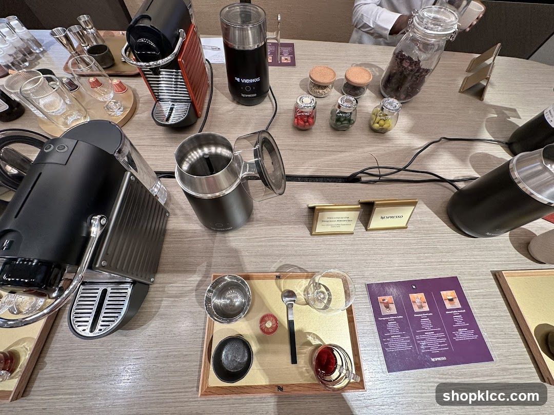 Nespresso Coffee Tasting Display
