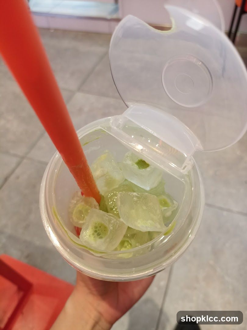 Iced Matcha Drink