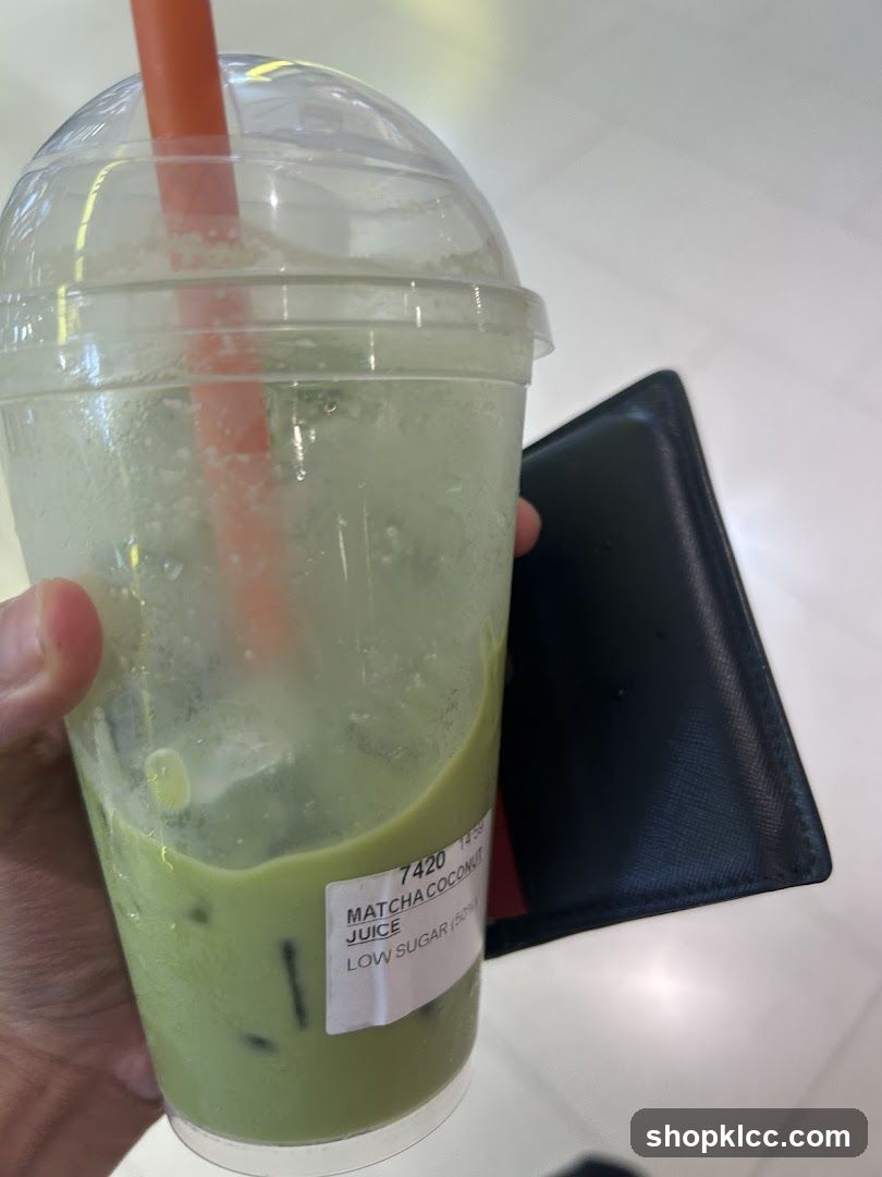 Matcha Coconut Juice
