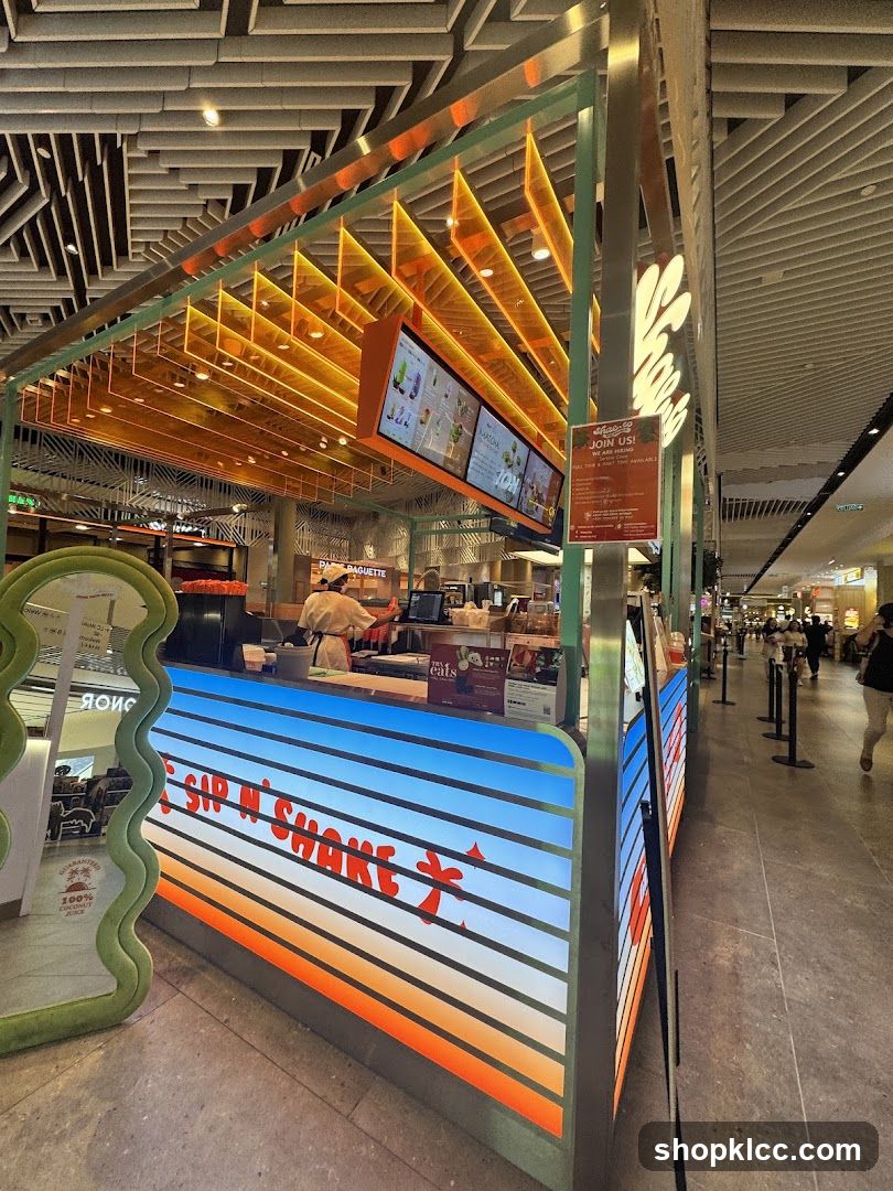 Sip N Shake Counter