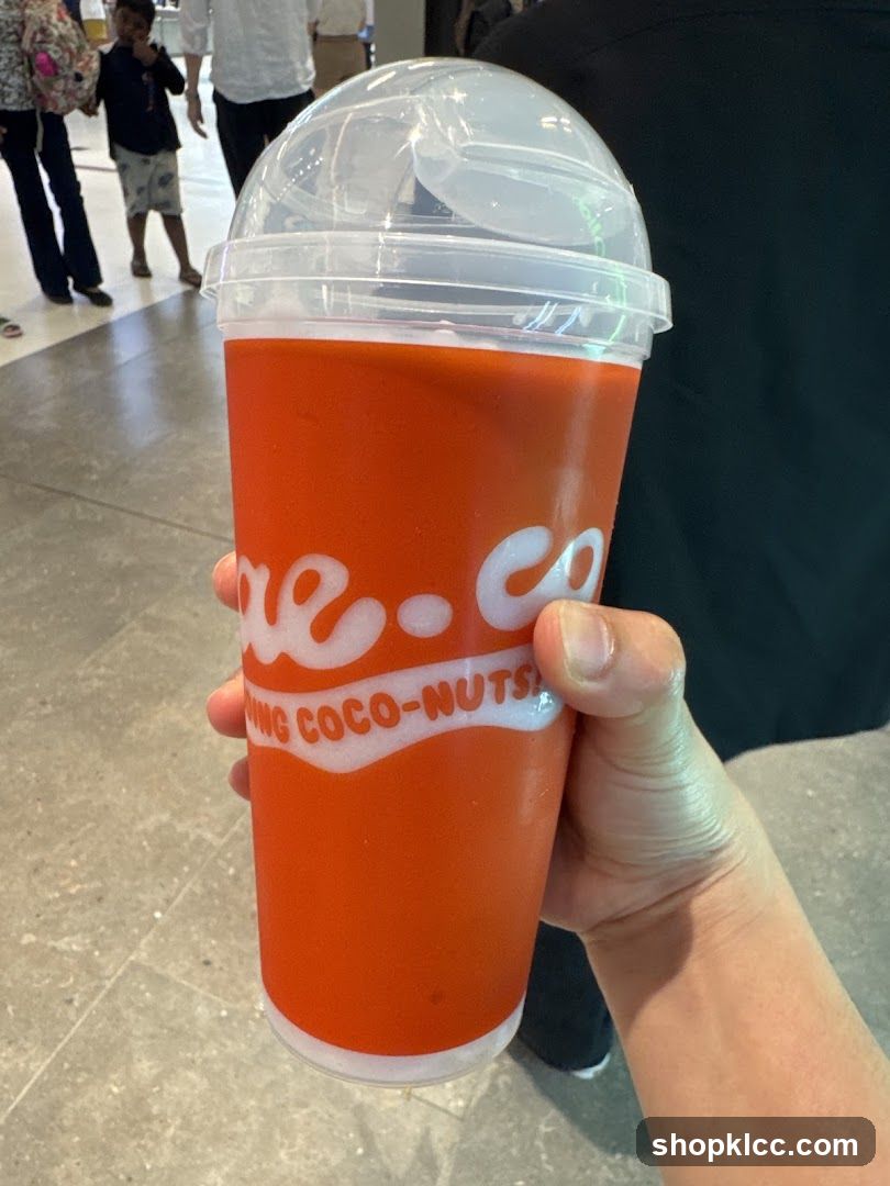 Orange Drink with Logo