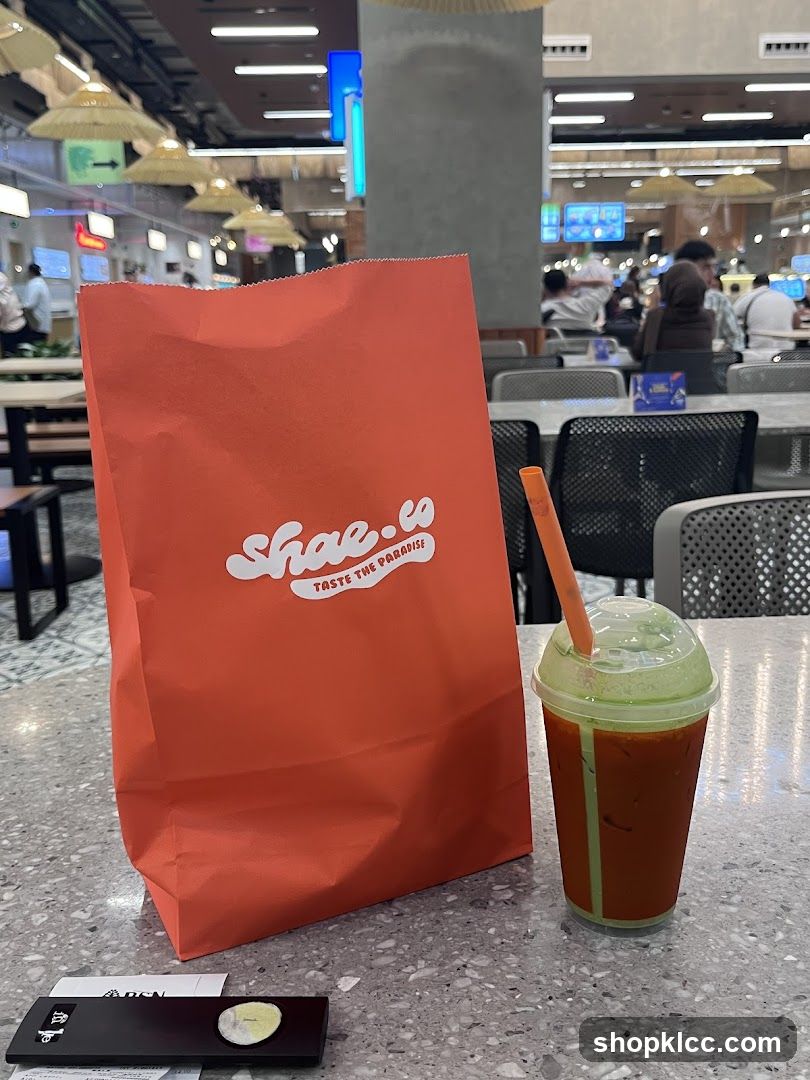 Orange Bag and Drink