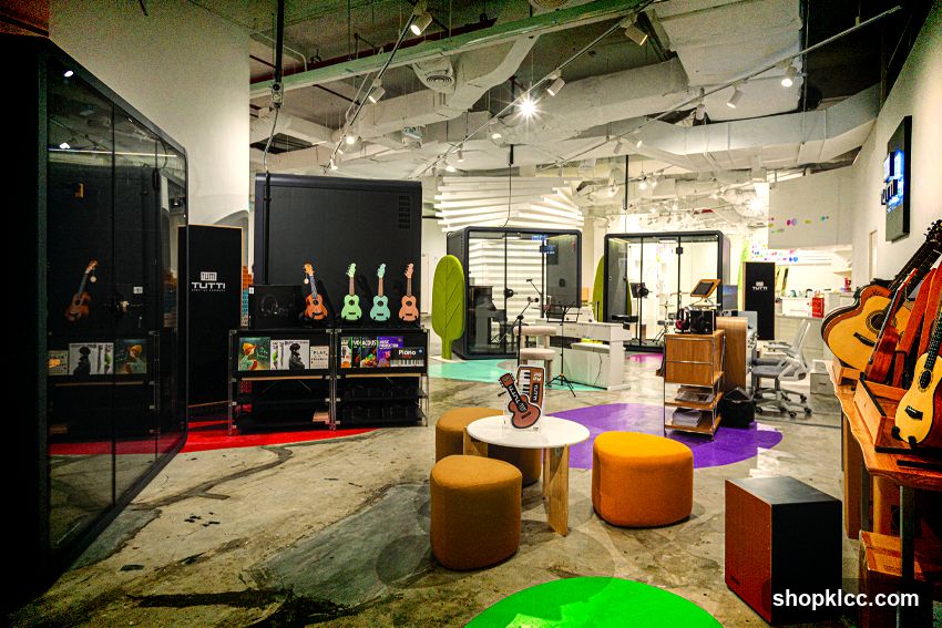 Musical Instrument Store Interior