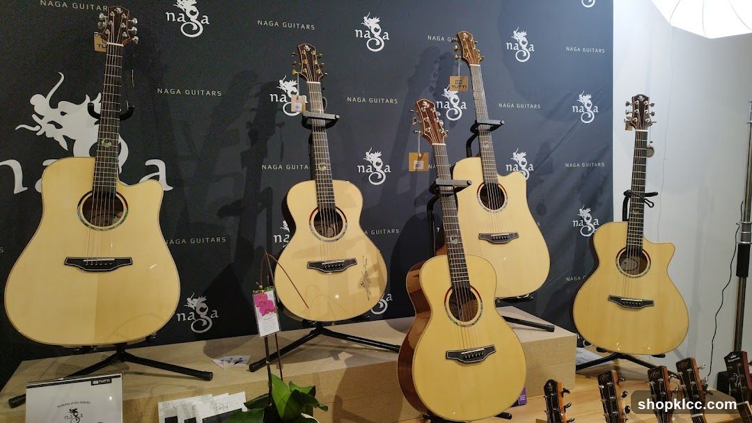 Naga Guitars Display