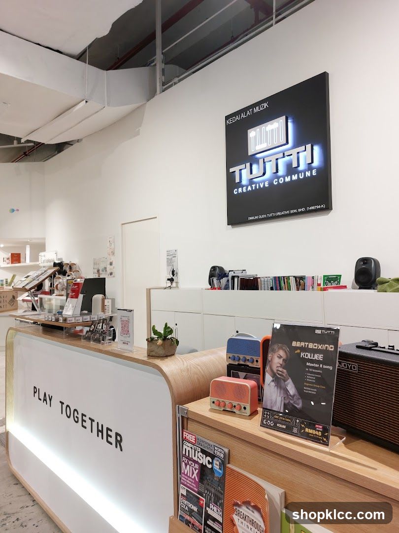 Music Store Counter