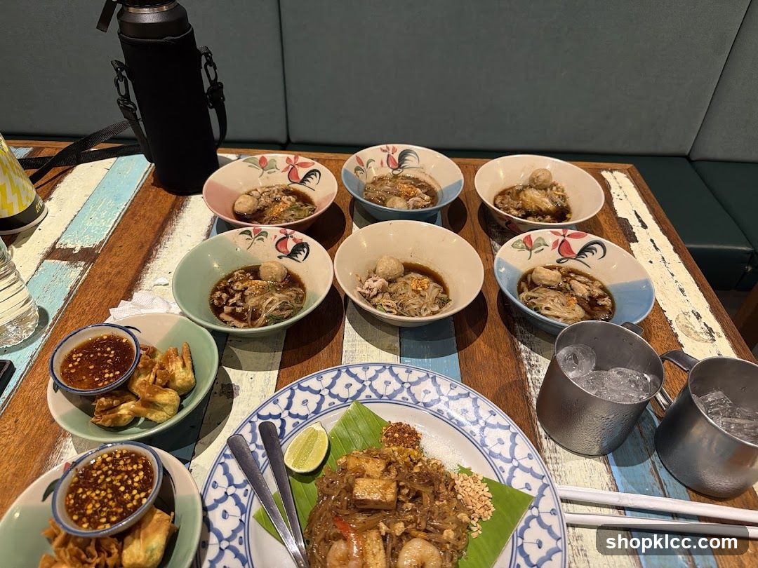 Noodle Bowls and Appetizers