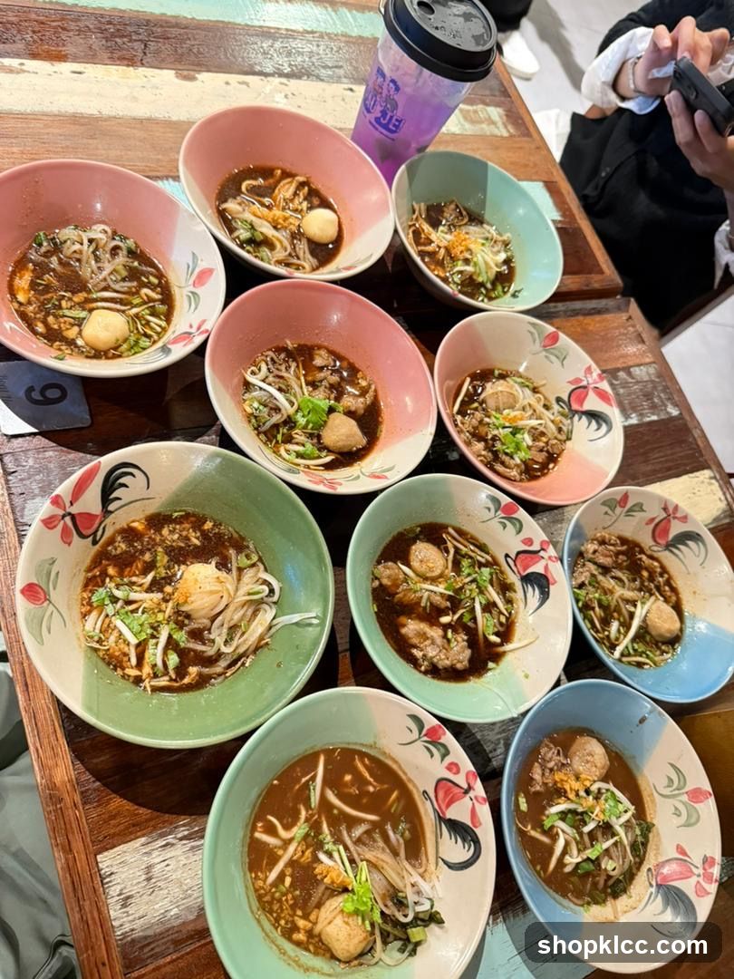 Noodle Bowls and Drink
